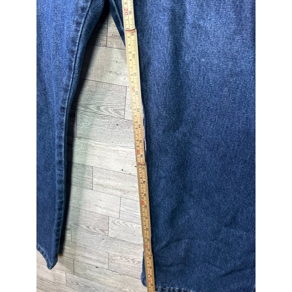 Wrangler Carpenter Jeans  Men's‎ Size 44x29 Denim Relaxed Fit Blue 94KMBDV - Picture 4 of 11